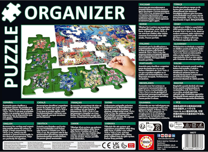 Educa Set Organizador/clasificador de puzzles (19577)
