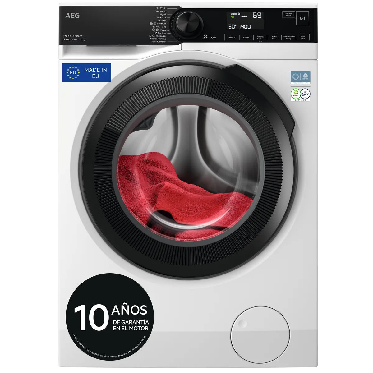 Lavadora AEG LFSR7304L4B 11 kg