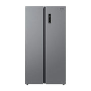 Alt Text 1:
Frigorífico combi Artica AFEA17689F553I de 553 litros en acero inoxidable con dispensador de agua integrado en la puerta y pantalla digital de control

Alt Text 2:
Frigorífico Artica No Frost de dos puertas independientes, 176 cm de altura y 90 cm de ancho, acabado inoxidable con dispensador de agua exterior

Alt Text 3:
Interior espacioso del frigorífico Artica AFEA17689F553I mostrando los 4 estantes ajustables, cajones para verduras, botellero y compartimentos de puerta con iluminación LED
