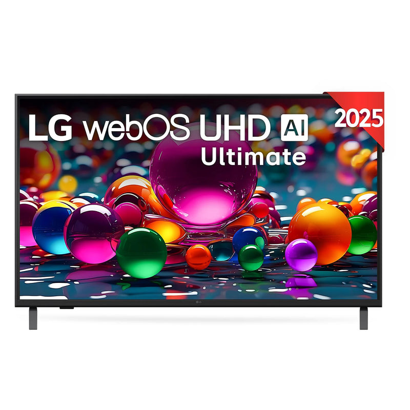 Televisor LG 65" 65UA75006LA UHD 4K procesador Alfa7 WebOS25 HDR10 HLG Smart TV para cine en casa y streaming
