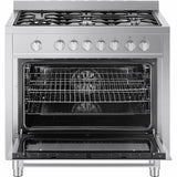Vitrokitchen ST9060IB Cocina Gas 5 Fuegos Inox con Horno Eléctrico 103L (vista 2)
