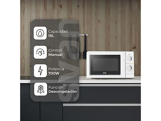 Microondas Svan SMW19700 Blanco 20L
