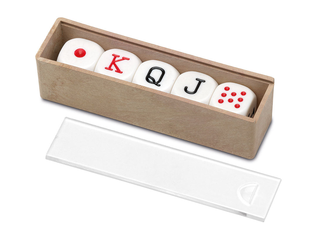 Accesorios 5 Dados de Póker Cayro