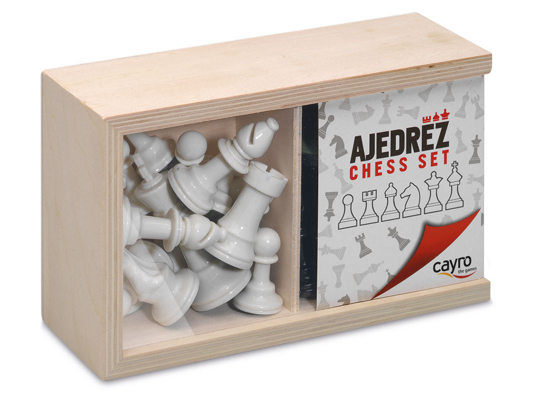 Accesorios Ajedrez nº4 en Caja de Madera Cayro