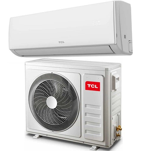 Aire acondicionado TCL Elite 2200 frigorías con WiFi y control inteligente por smartphone, unidad interior blanca montada en pared
