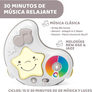 Alfombra de juegos Chicco de 83cm de diámetro con cojín ergonómico lavable a máquina, 4 muñecos extraíbles y 3 configuraciones evolutivas para bebés de 0 a 12 meses
