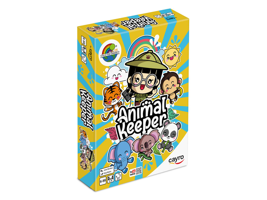 Cayro Animal Keeper juego de memoria con animales — caja con cartas de animales