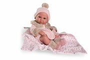 Recién Nacida Luca con mantita flores — Muñecas Antonio Juan, ref. 50422 (vista 2)