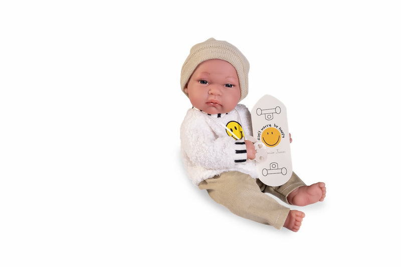 Baby Tonet Smile 33cm con Patinete — Muñecas Antonio Juan, ref. 60149 (vista 2)
