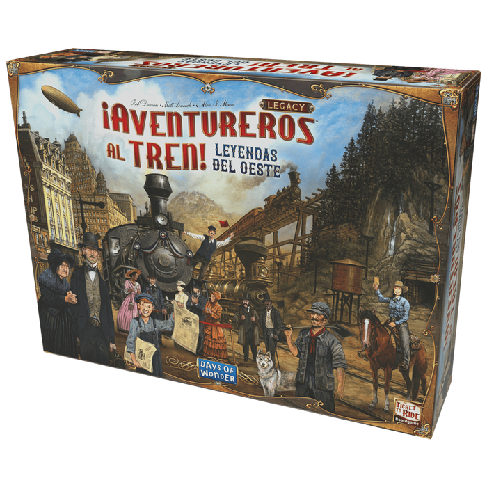 Asmodee Adventurers to the Legacy Train Legends of the West (DW720836)