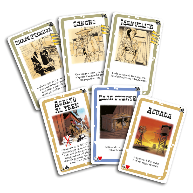 Asmodee Bang! El Gran Asalto Al Tren (EEDVBA09) - Juego de Mesa Estrategia