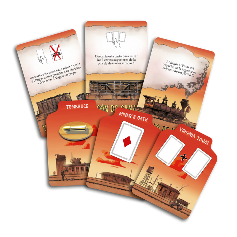 Asmodee Bang! El Gran Asalto Al Tren (EEDVBA09) - Juego de Mesa Estrategia