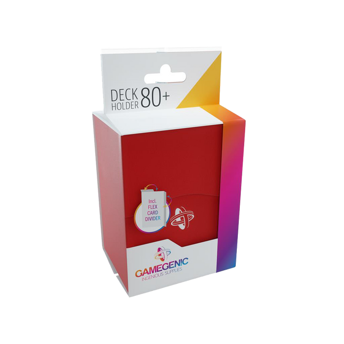 Asmodee Deck Box of 80 units. Red (GGS25023ML)
