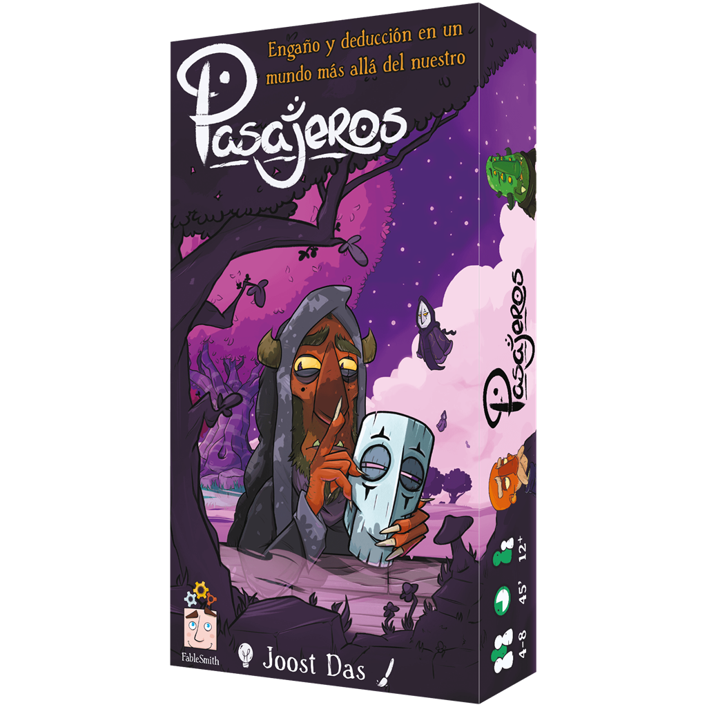 Asmodee Juego de Cartas Pasajeros (FSPAS01ES)