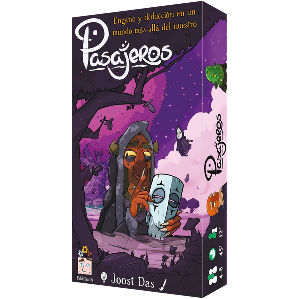 Asmodee Juego de Cartas Pasajeros (FSPAS01ES)