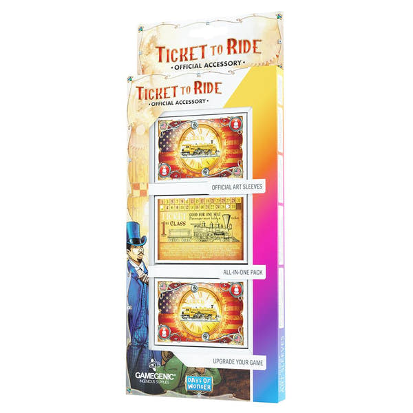 Asmodee ¡Aventureros Al Tren! Art Sleeves