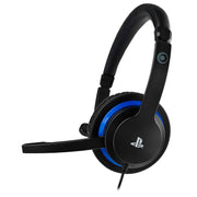 Auriculares gaming NACON BIGBEN Communicator PS4 alámbricos en negro y azul con diadema ergonómica

