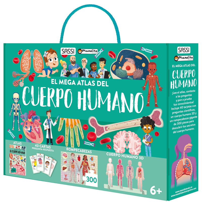 El mega atlas del cuerpo humano — Manolito Books (vista 2)