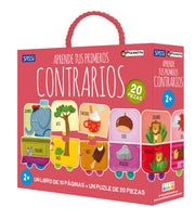Aprende tus Primeros Contrarios – Libro Educativo (Sassi) — Manolito Books (vista 2)