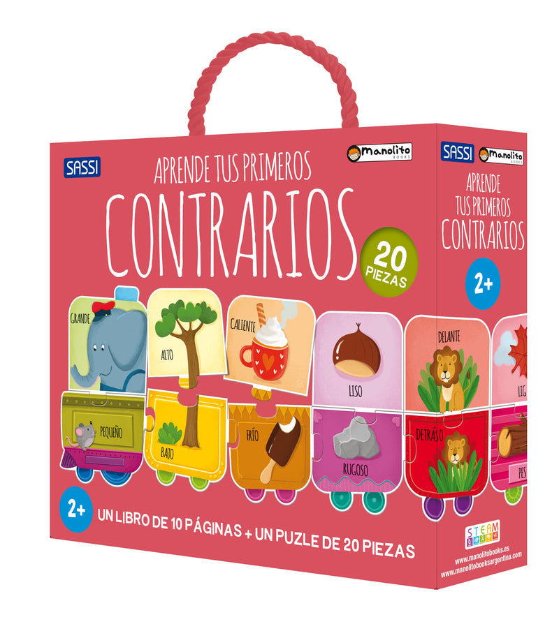 Aprende tus Primeros Contrarios – Libro Educativo (Sassi) — Manolito Books (vista 2)