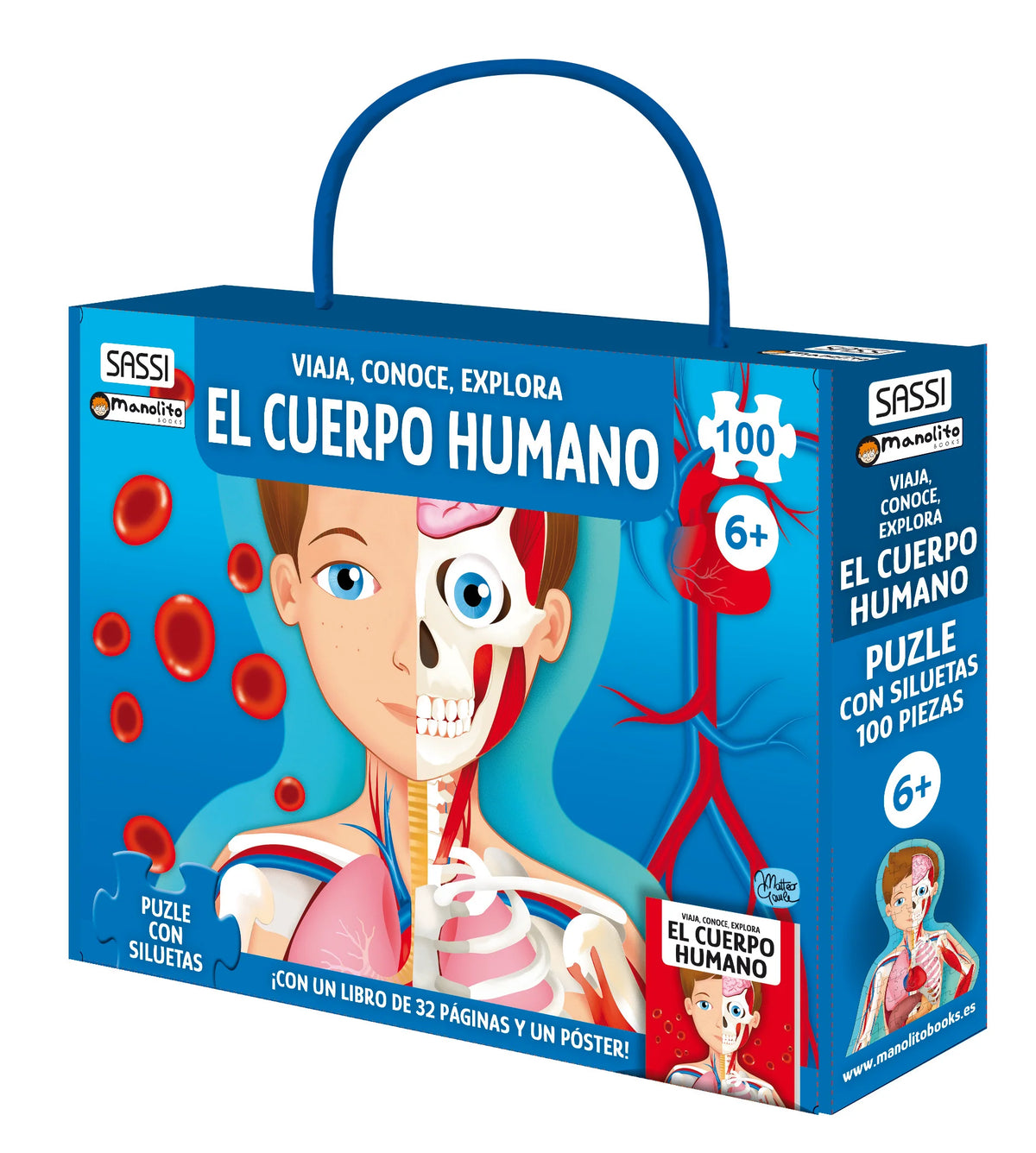 Cuerpo Humano - Libro Educativo Ilustrado Sassi Junior