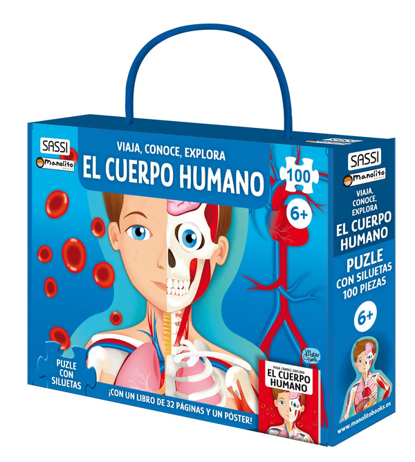 Cuerpo Humano - Libro Educativo Ilustrado Sassi Junior