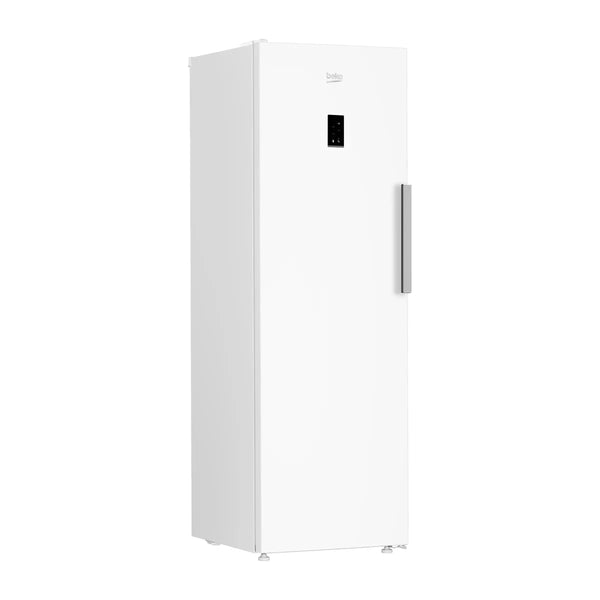 Congelador vertical Beko B3RMFNE314W blanco de 286 litros, vista frontal
