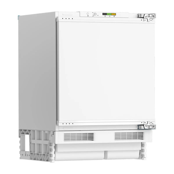 Congelador vertical integrable Beko BU1204N blanco de 94 litros, vista frontal