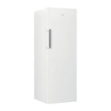 Congelador vertical Beko RFNE290L41WN blanco de 256 litros, vista frontal