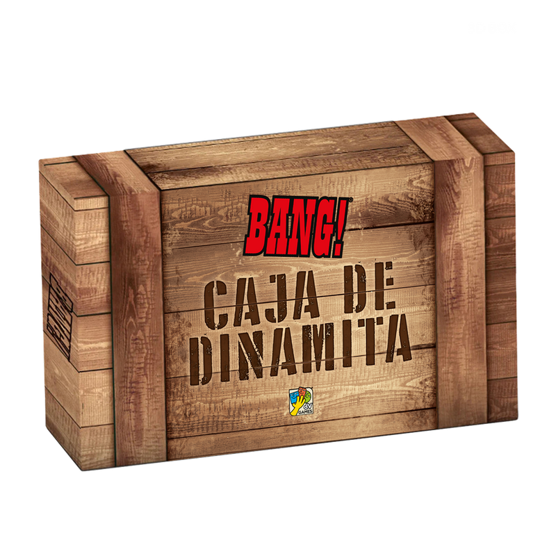 Bang Caja Dinamita colección completa Salvaje Oeste Asmodee premium edición limitada juego mesa
