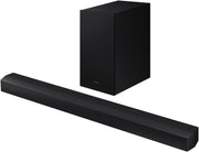 Barra de sonido Samsung HW-B650D 3.1 370W en negro con subwoofer inalámbrico y tecnología Dolby Audio
