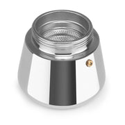 Base de la cafetera italiana Orbegozo KFI 1260 con válvula de seguridad
