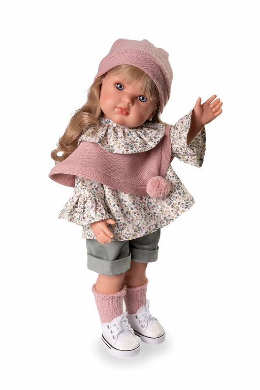 Bella 45 cm gorro y capa
