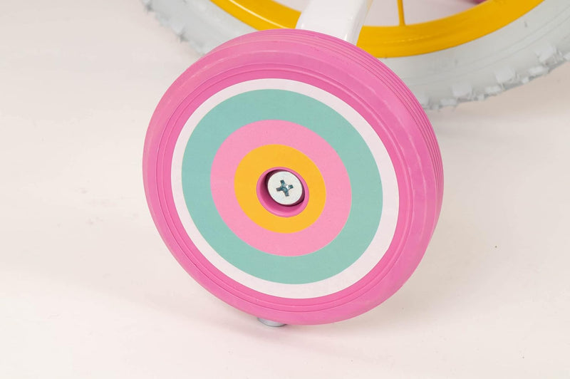 Bicicleta Toimsa 16" Peppa Pig (1698) - Con Cesta y Silla para Muñecas