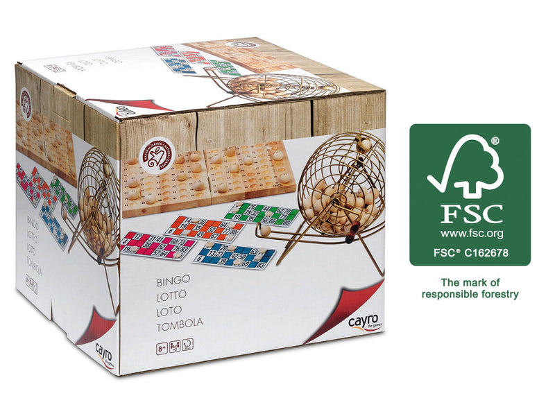 Cayro Bingo de Luxe 100% FSC - Edición Premium Ecológica CAYRO-635