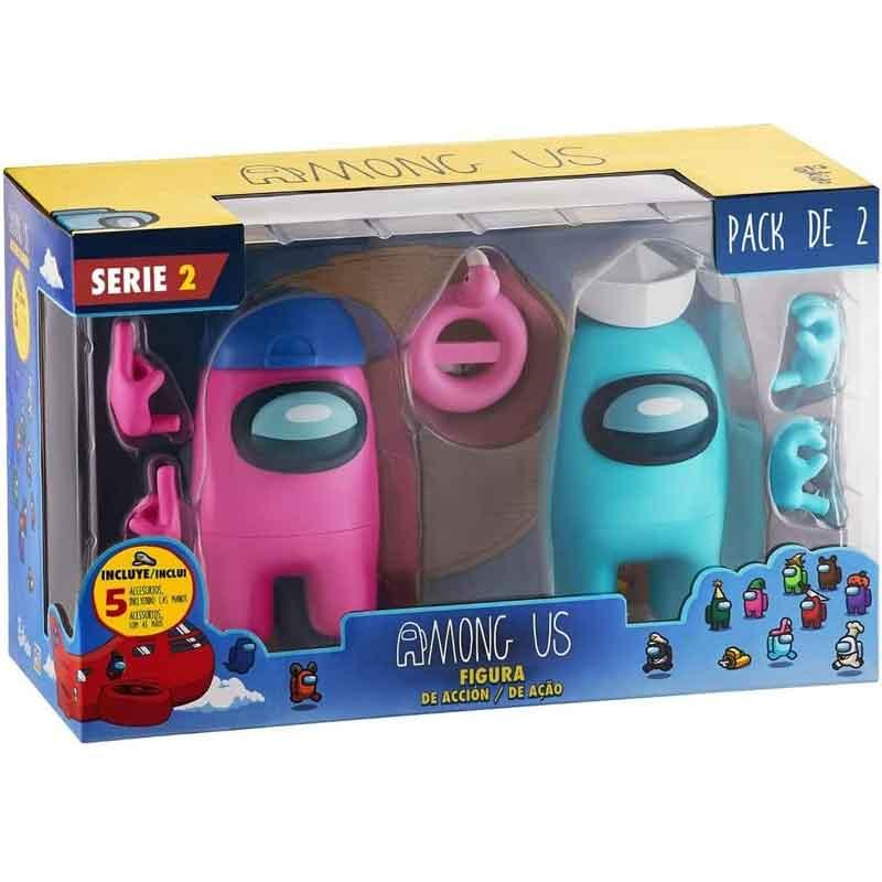 Bizak Among Us S2 Figura de Acción Pack 2 Sdo. (64116215)