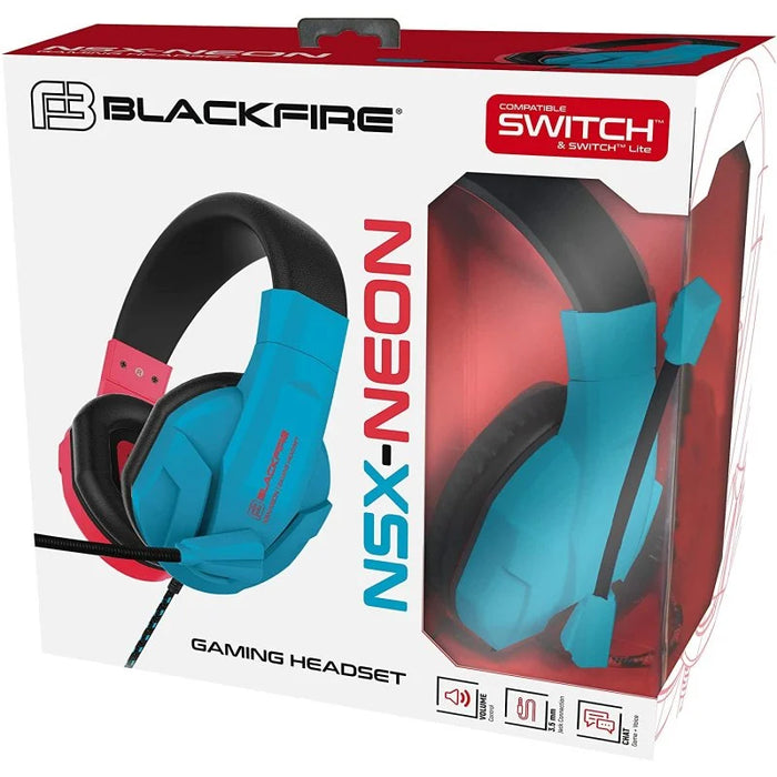 Blackfire Neon Headseat para Nintendo Switch (02961)