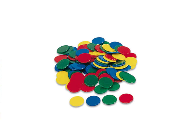 Bolsa con 100 Fichas de Colores Cayro