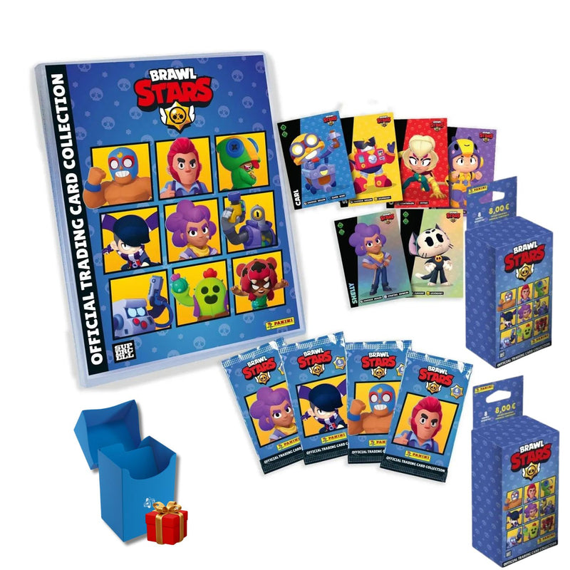 Panini Pack Brawl Stars Temporada 2 - Megapack + 16 Sobres + Regalo