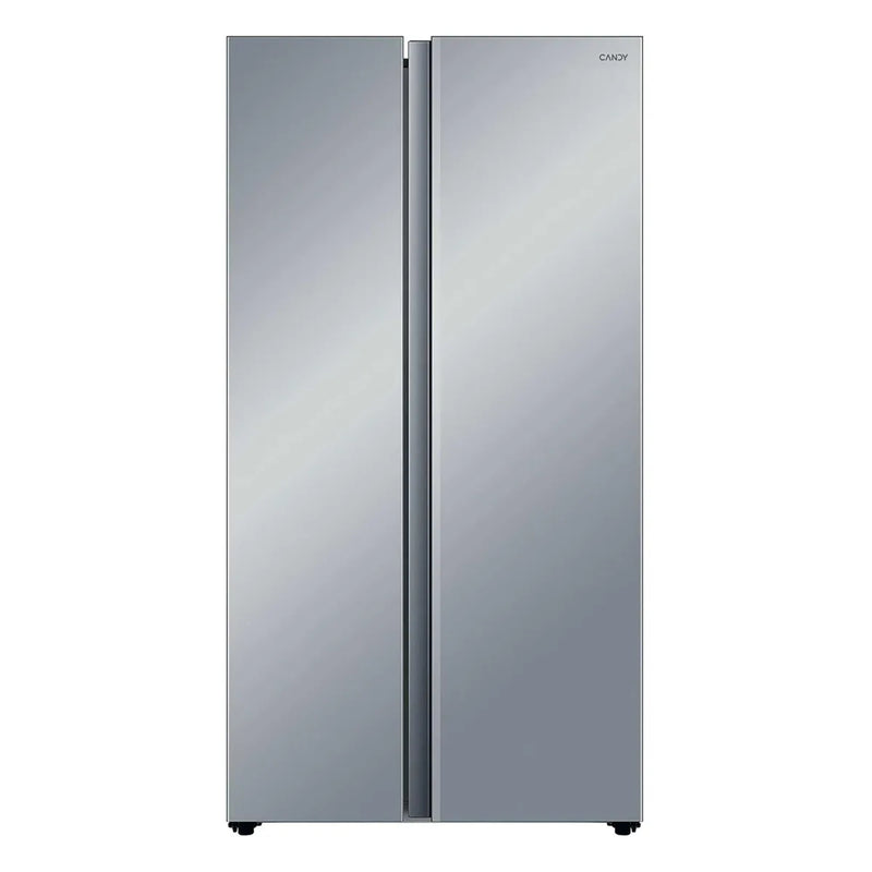 Frigorífico americano Candy CNSQ2T918EX en inox, side by side, 523 litros
