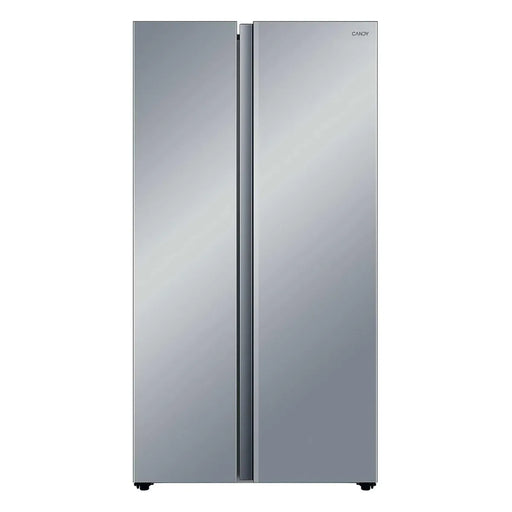Frigorífico americano Candy CNSQ2T918EX en inox, side by side, 523 litros