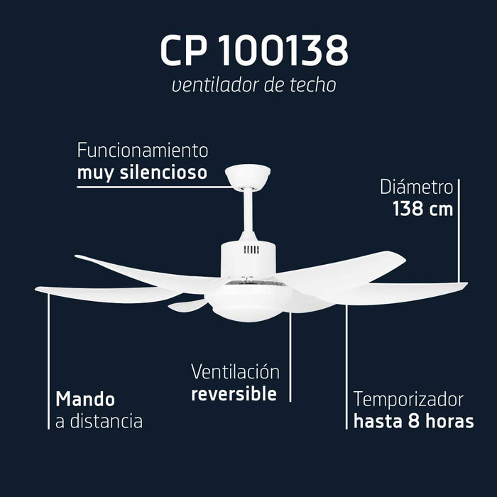 Orbegozo Ventilador de techo 138 cm. (CP-100138)