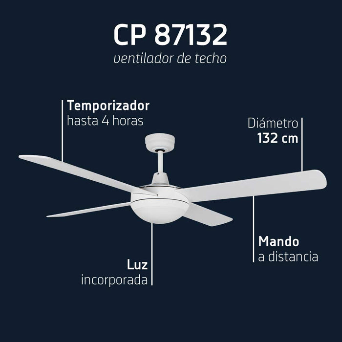 Orbegozo Ventilador de techo 132 cm. (CP87132)