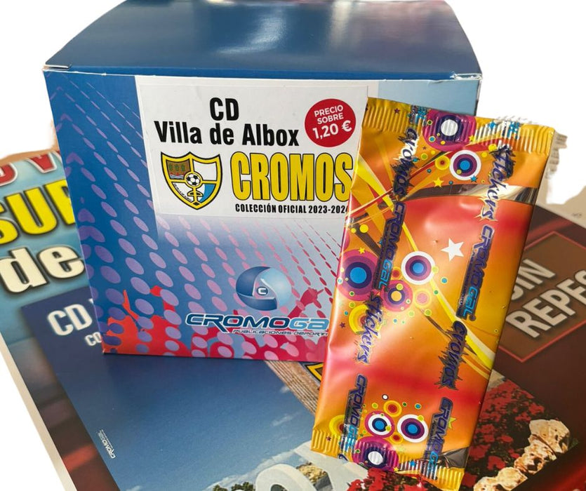 Cromos Coleccionables CD Villa de Albox SOBRE INDIVIDUAL 2023/2024