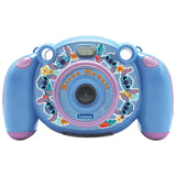 Cámara fotográfica para niños Lexibook Stitch con efectos especiales y marcos divertidos incluidos
