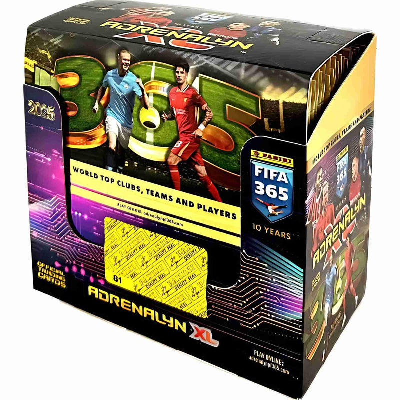 Caja Panini FIFA 365 2025 con 50 sobres