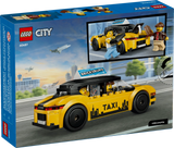 Caja LEGO City 60487 Taxi Amarillo eléctrico con minifiguras 122 piezas niños +5 años
