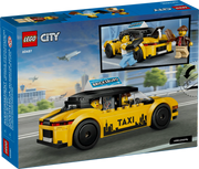 Caja LEGO City 60487 Taxi Amarillo eléctrico con minifiguras 122 piezas niños +5 años
