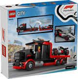 Caja LEGO City 60493 Camión Exposición F1 Audi 508 piezas Formula 1
