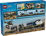 Caja LEGO City 60508 Asalto Tren Policía Powered Up 1313 piezas 7+ motorizado
